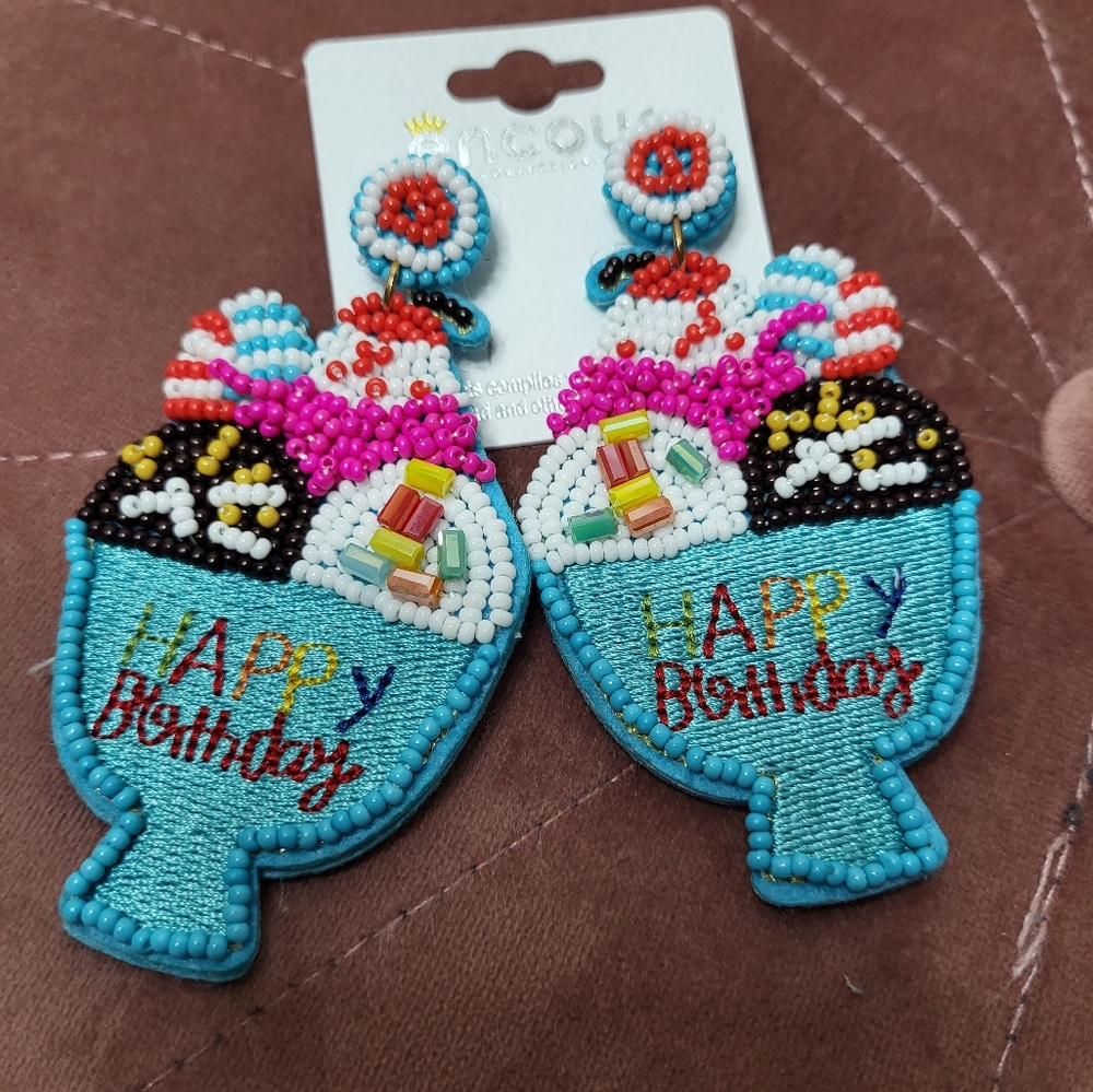 Earrings  Margarita Cocktail Fiesta Earrings